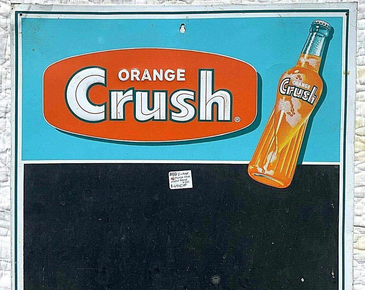 Vintage Orange Crush Logo
