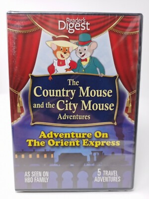 The Country Mouse and the City Mouse Adventures on the Orient Express (DVD, NEW)