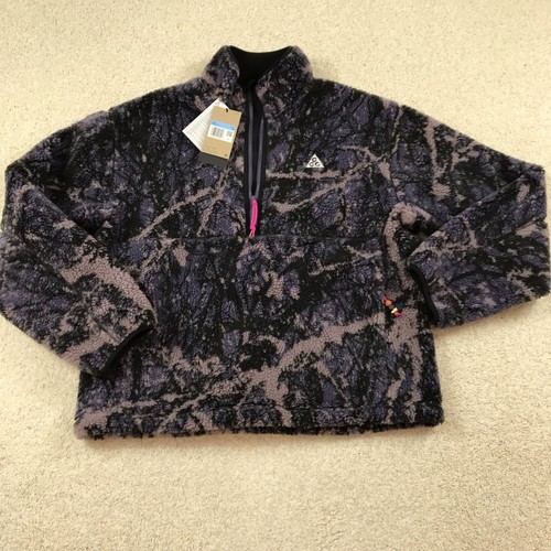 Nike ACG Canwell Glacier Therma-FIT ADV Half-Zip Sweater Medium FZ8622 573 New