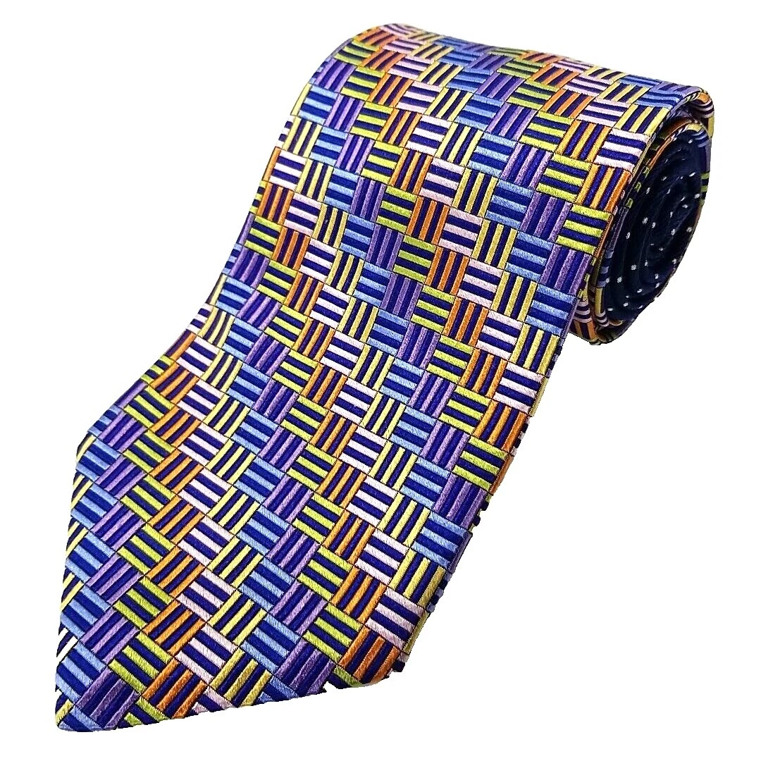 Lazos geométrico Tommy Hilfiger Multicolor para hombres