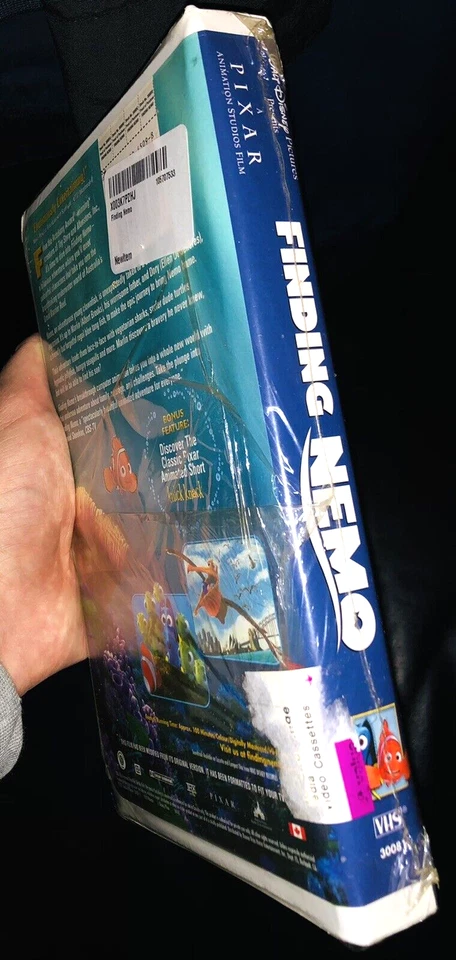 Finding👀Nemo 🐠 🐟 (VHS📼2003⏰) Factory🏭Sealed🤐NEW✅ - Image 4 of 4