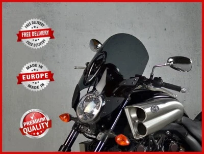 YAMAHA V-MAX 1700 2009-2016 PARE-BRISE HAUTE ÉCRAN CHOPPER - Photo 1/4