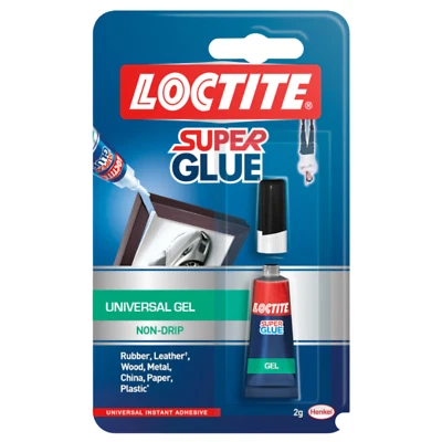 Loctite Super Glue Universal Gel Non Drip Super Strong Adhesive 2g New