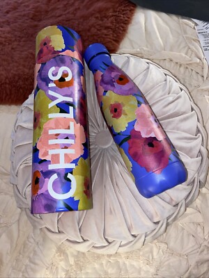  Neu in OVP THE CHILLY S BOTTLE 500ML  MAXI POPPY THE FLORAL EDITION  