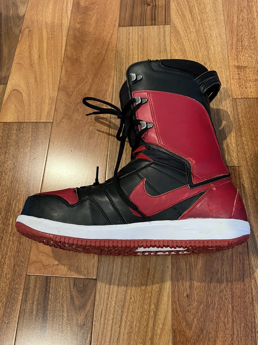 NIKE　ナイキ　VAPEN スノーボード ブーツ　スノーブーツ　27cm　赤黒 Nike スノーボードブーツ 黒/赤 - メルカリ