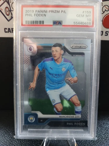 2019 Panini Prizm P/L Phil Foden #159 PSA 10