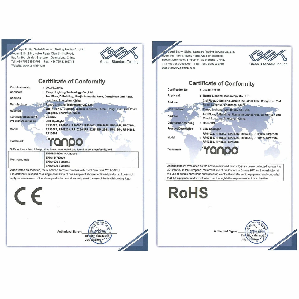 1X 5X LED Dimmable Spotlight 5W GU10 MR16 E27 GU5.3 E14 30W Equivalent Lamp RKCA - Image 2 of 4