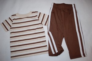 baby boy beige outfit
