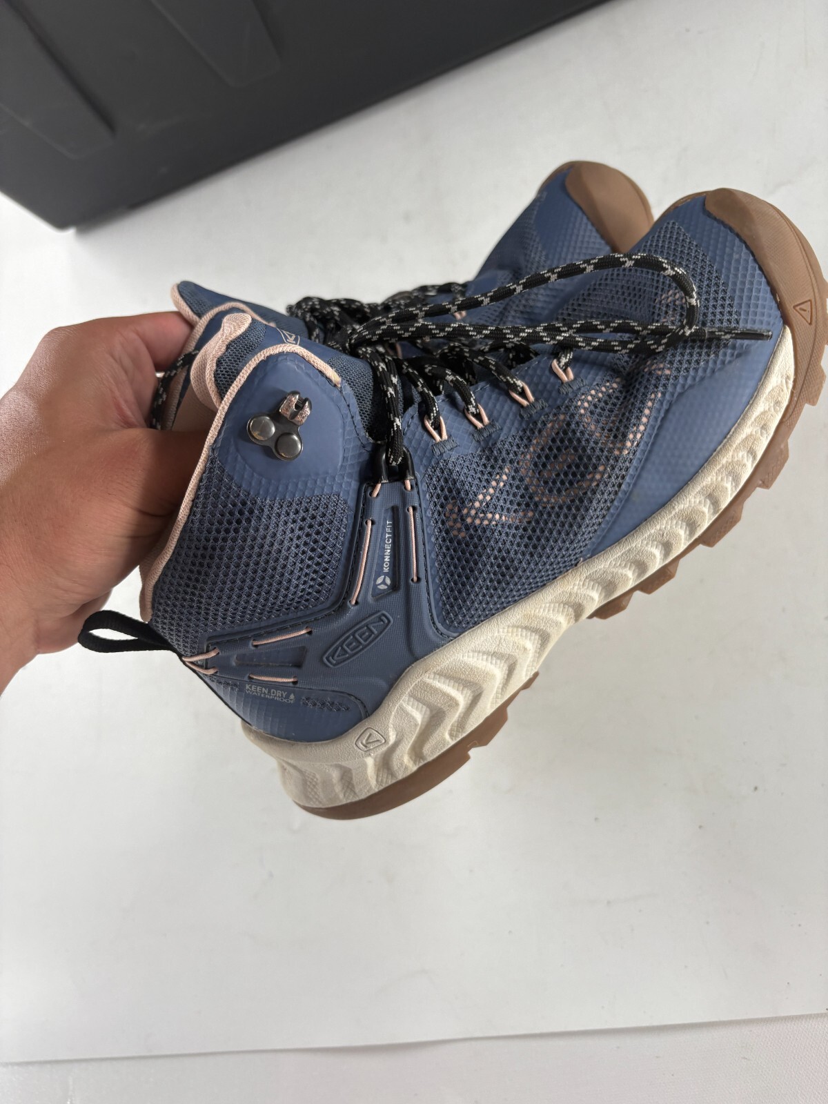 KEEN NXIS Evo Mid impermeabile donna 7 5 blu