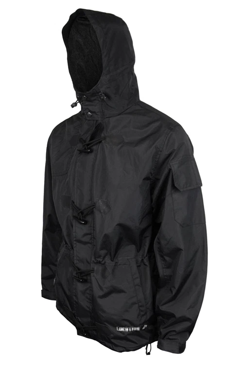 Mens Jacket Location Rada Waterproof Rain Hooded Fleece Lined Warm Coat Toggle - Image 3 of 4