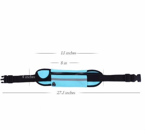 Sports Fanny Pack Ultra Thin Waterproof Multifunction Running Waist Bag for Fitn