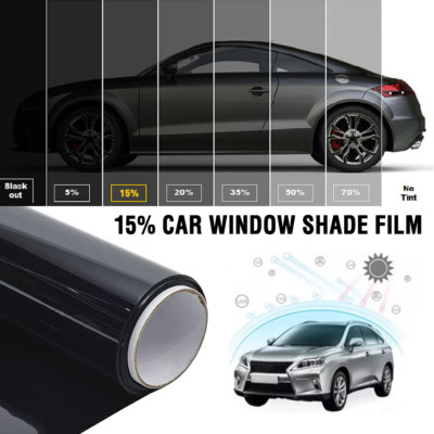Car Window Sun Visor Strip Tint Film Front Windshield Sticker UV