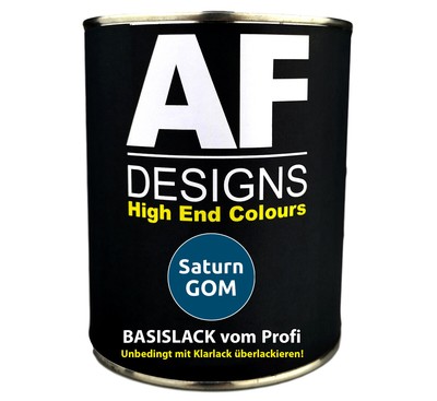 1L Autolack für Saturn GOM Coast Metallic Spritzfertig