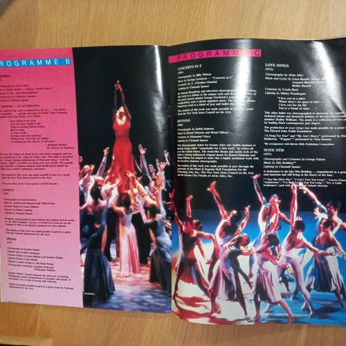 Alvin Ailey Tour Australian Program 1985 collectors - Picture 9 of 11