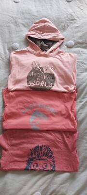 M&S and Vertbaudet 3 Shirts Kinder Langarm kaum getragen Top Zustand