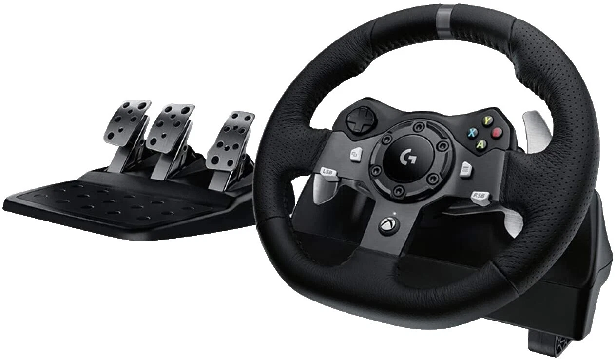 Logitech Black Racing Wheels