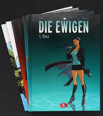 DIE EWIGEN 1-6 komplett HC Thriller Mystery Comic Album Bunte Dimensionen