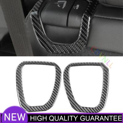 Car Seat Adjustment Button Cover Trim For Jeep Wrangler JL 18-2021 Matte Silver