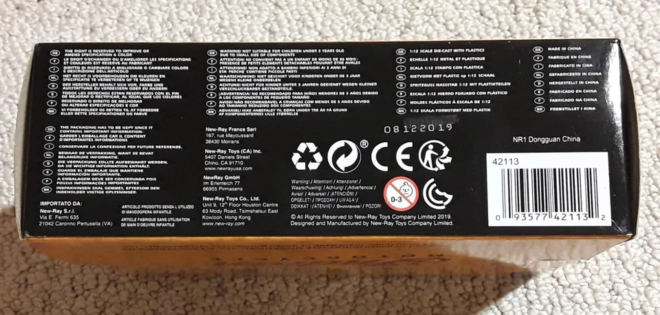 New Ray Toys 1:12 Scale DieCast Toy Replica Indian Sport Scout 1934 22 - Image 4 of 4