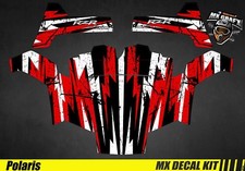 Kit Déco Quad pour / Atv Decal Kit for Polaris RZR - Scratched