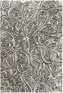 Sizzix 3-D Texture Fades Embossing Folder 664249 Engraved by Tim Holtz