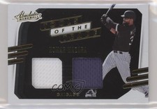 2021 Panini Absolute Tools of the Trade 2 Swatch Nomar Mazara #TT2-NM 0ea4