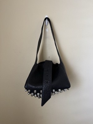 Alexander Wang Medium Rex Shoulder Bag Black Leather | eBay