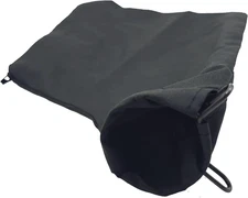 Adjustable Black Dust Collection Bag for Miter Saw 255 with Zipper