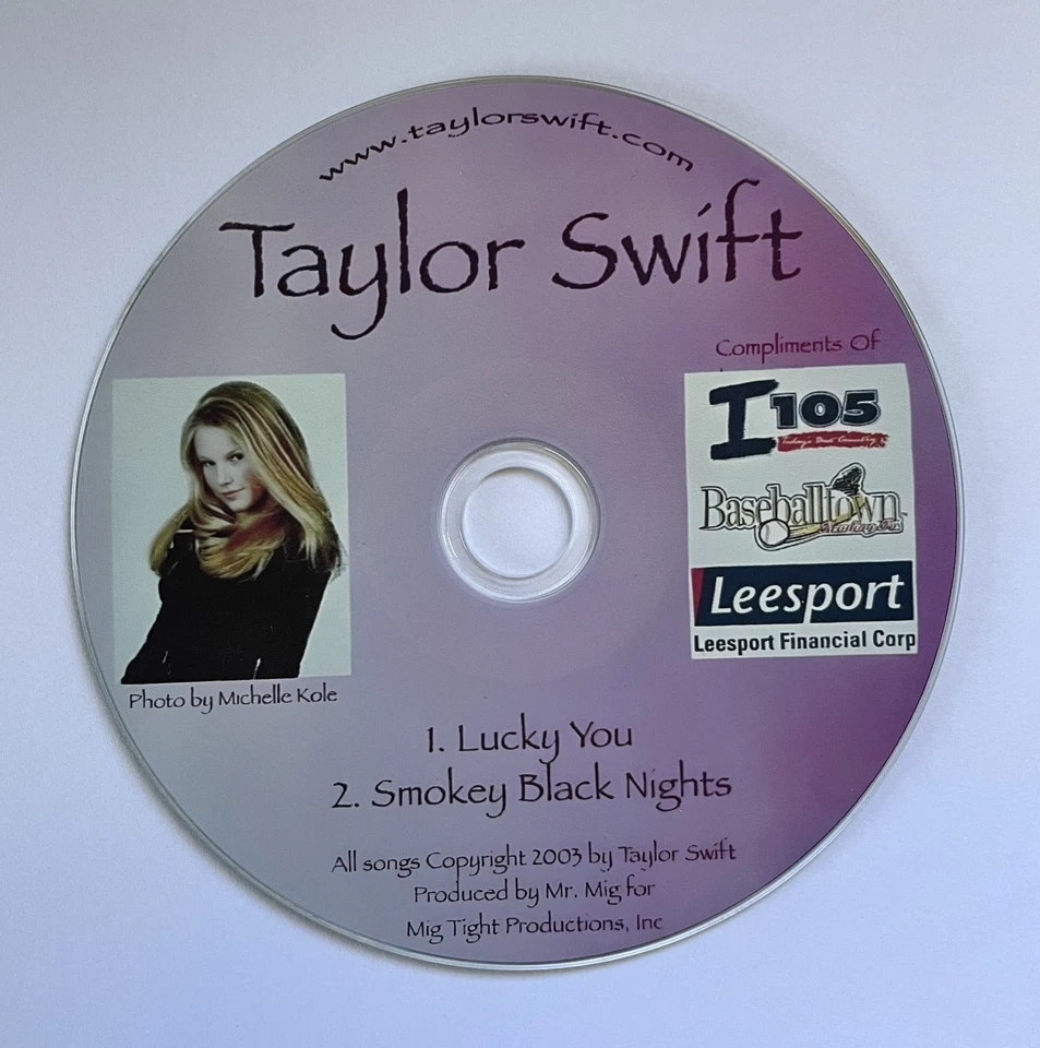 Taylor Swift - Lucky You | Promo CD Demo 2003 2 Tracks - Image 2 of 4
