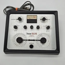 Tracor RA216 Rudmose Audiometer Hearing Tester 1978 Power Tested Only READ