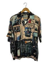 WACKO MARIA Aloha Shirt L Rayon Allover