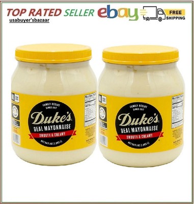 2 Pack - Duke's Real Mayonnaise 64 oz.