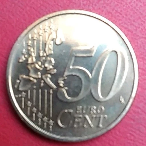 Niederlande 50  Cent 2003 Beatrix,  Krause Nr KM # 239 Auflage 1.200.000 St - Bild 2 von 2
