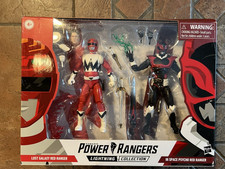 Power Rangers Lightning Collection RED LOST GALAXY & IN SPACE PSYCHO RED RANGER