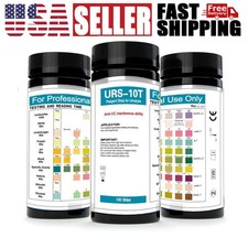100 Strips URS-10T Reagent Urinalysis Strips 10 Parameters Urine Test Strips USA