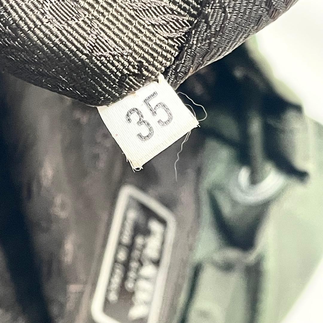 Prada Backpack Triangle Logo Hardware Tessuto Nyl… - image 13