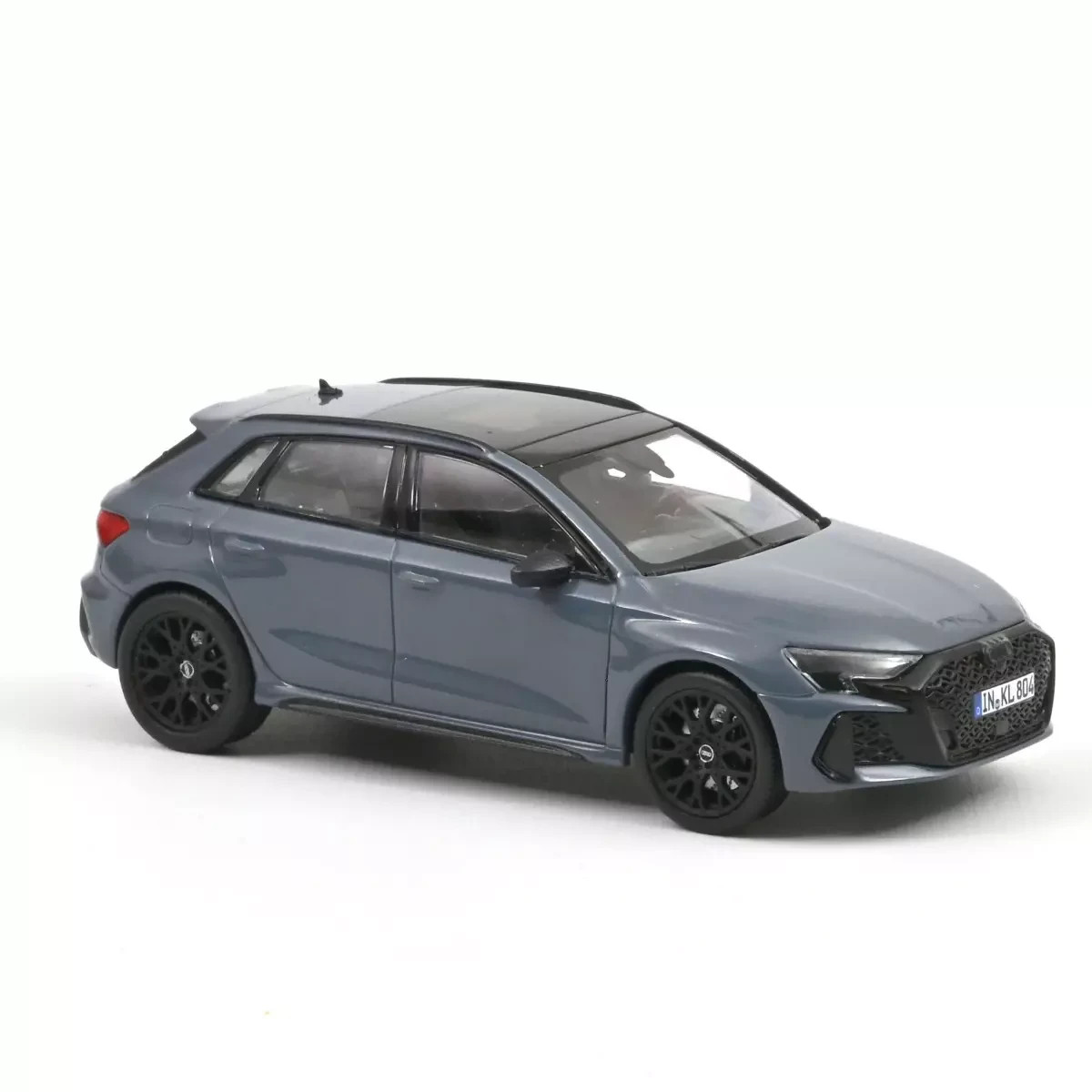 Audi RS 3 2025 Gris Kemora miniature 1/43 décoration bureau Norev