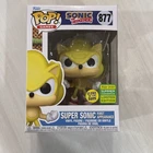 Funko Pop Sonic the Hedgehog - Super Sonic First Appearance #877
