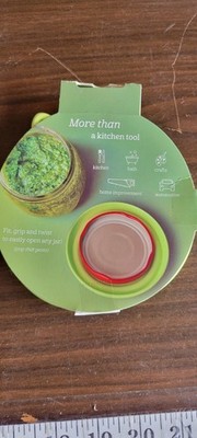 Krumbs Kitchen Essentials Grip And Twist Silicone Jar Opener Green Set Of 2