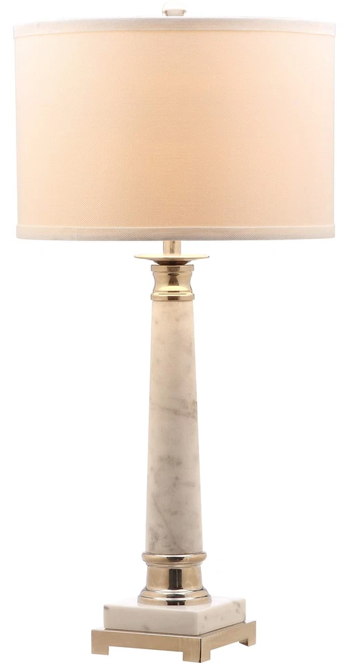 Colección Iluminación Colleen Moderno Mármol Blanco 31 pulgadas Dormitorio Salón H... Foto 4 de 4