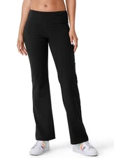 Jockey Women's Cotton Stretch Slim Bootleg Pant