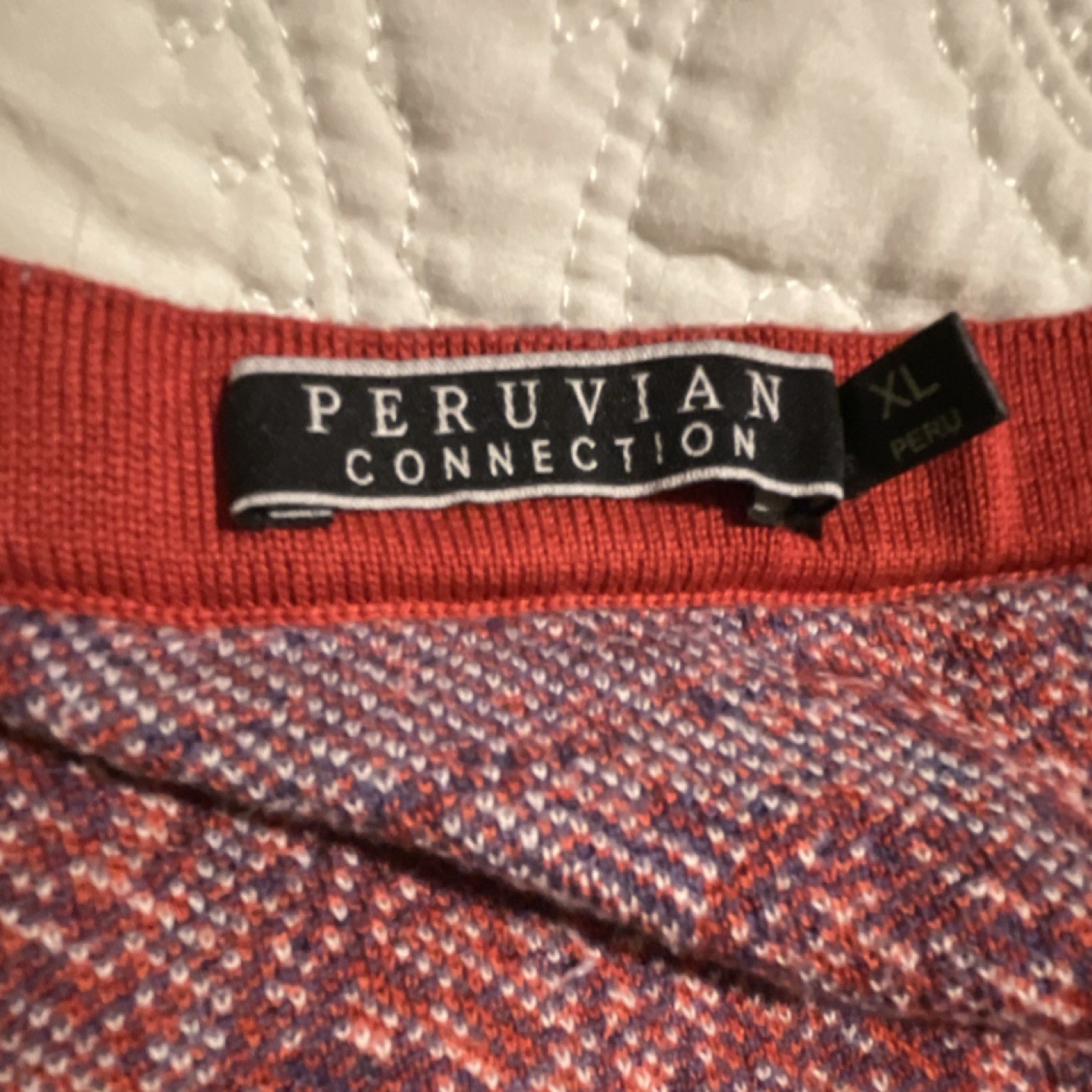 Peruvian Connection Straight Knee Length Floral W… - image 1