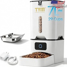 Smart Automatic Pet Feeder APP Control Slow Feeding Large Capacity Cats Dogs New