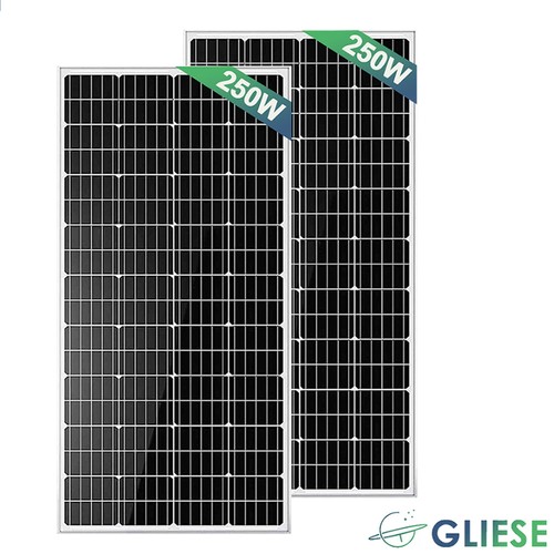 500W Solarmodul Monokristallin 12V 250W Solarpanel