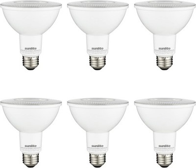 LED 10W, 75WW, Long Neck PAR30LN Reflector Spotlight Light, 40° 2700K, E26