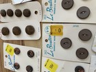 Vintage Buttons Browns And Tabs La mode, Streamline, Casa De Leon,costumers,Le B — photo 7