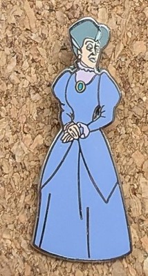 Disney Pin Lady Tremaine in a Purple Dress Cinderella Wicked Stepmother DLR 2000