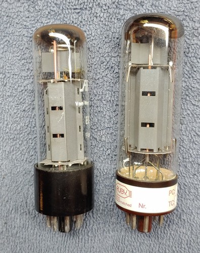 EL34 6CA7 Power Vacuum Tubes Lot Of 5 - Bild 3 von 3