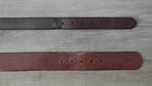 Lot of 2 Abercrombie & Fitch Women's Genuine Leather Belts, Brown, XS/S and S — photo 3