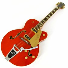 Gretsch G6120DSV Orange Used Electric Guitar Full Acoustic Japan